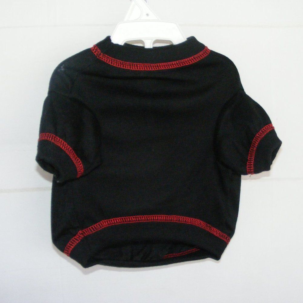 ARIZONA DIAMONDBACK Pet Shirt, S, Black Tee, MLB, PETS FIRST, Baseball - Picture 5 of 9